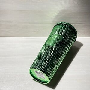 STARBUCKS-Green Bling Studded Tumbler